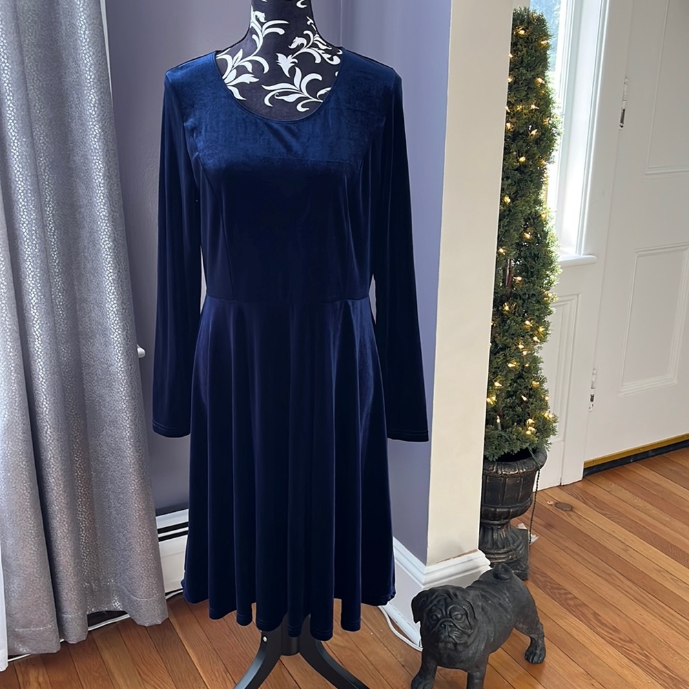 It’s Holiday dress time. Worn once!  I have accessories if interested.